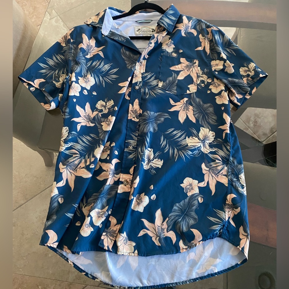 Mens large Seapoint button down shirt